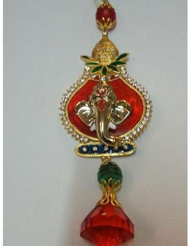 Metal Decorative Ganesha Wall Hanging, Packaging Type : Packet