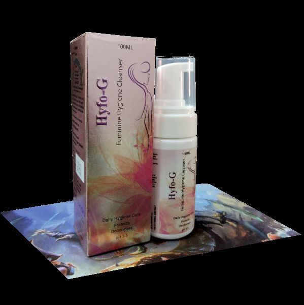 HyfoG ,Feminine Hygiene Cleanser with Foam Pump, Material Plastic