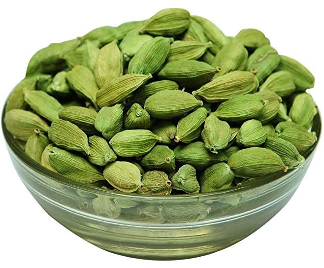 Organic Green Cardamom, for Cooking, Spices, Packaging Size : 200gm, 250gm, 500gm