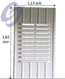 Aluminium Matching Profile Louver, Feature : Water Proof, Tamper Proof, Corrosion Resistant, Durable Coating