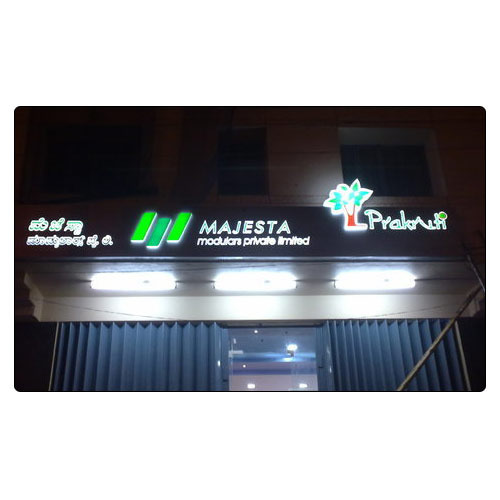 LED Acrylic sign board, for Outdoor