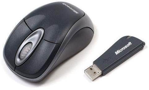 Microsoft Wireless Mouse, Color : Black