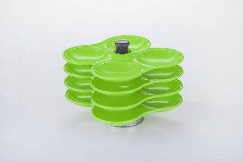 Plastic SS Idli Plate, Color : Green