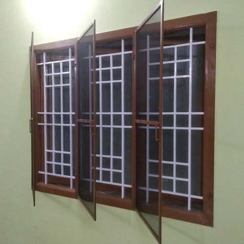 Plain Fiberglass Mosquito Screen, Color : Brown