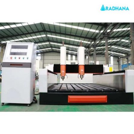 Aaradhana Mild Steel CNC Stone Carving Machine, Voltage : 220V