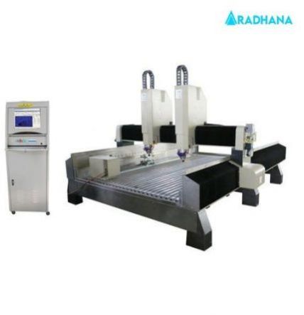 Double Head Stone Router Machine