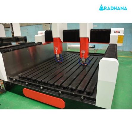 Double Spindle CNC Stone Router, Voltage : 380 V