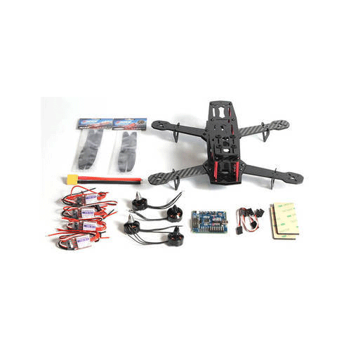 Aluminum Quadcopter, Dimension : 10 x 6 x 2.2 Inch