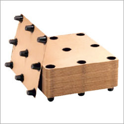 Rectangular Corrugated Paper Pallet, for Good Safety, Feature : Durable, Eco Friendly, High Durability