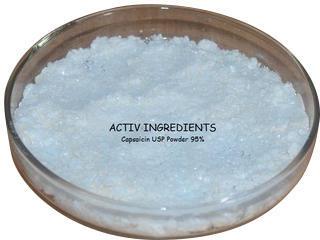 Activ Capsaicin Powder, for Industrial, Laboratory, Color : White