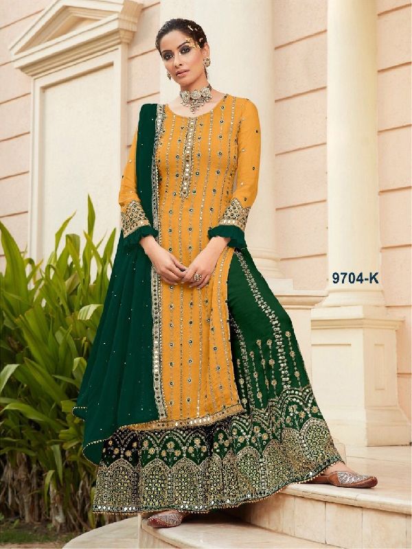 Georgette Palazzo Suits