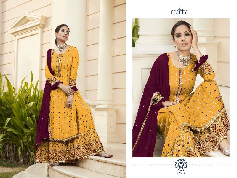 Georgette Palazzo Suits