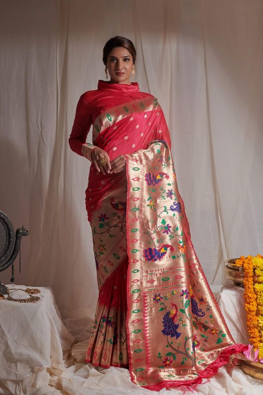 Half Paithani Sarees