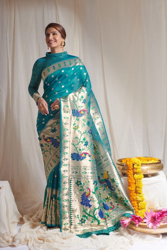 Half Paithani Sarees