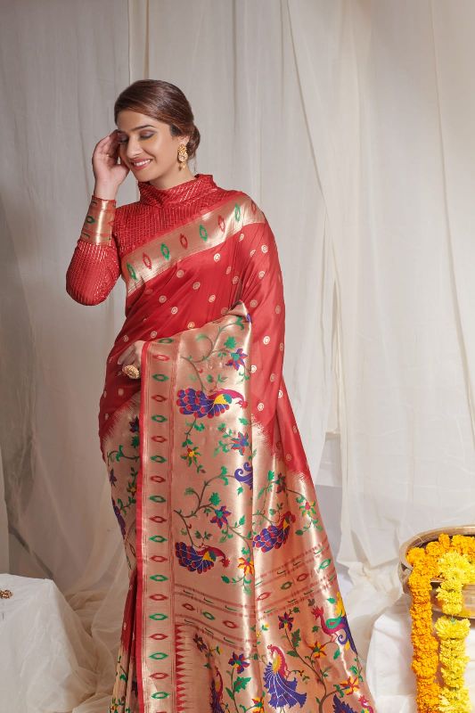 Half Paithani Sarees