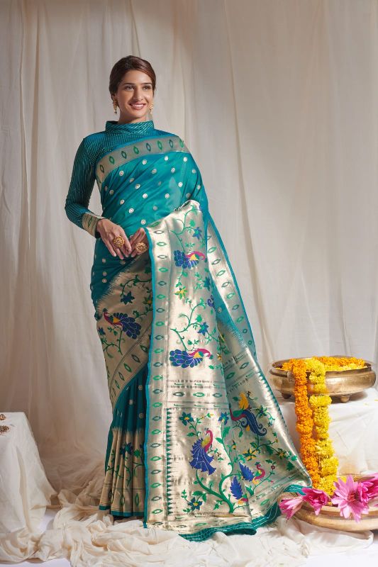 Half Paithani Sarees