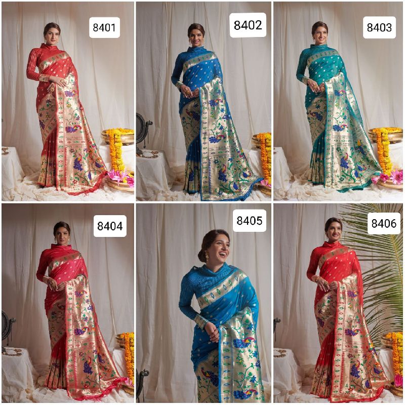 Half Paithani Sarees