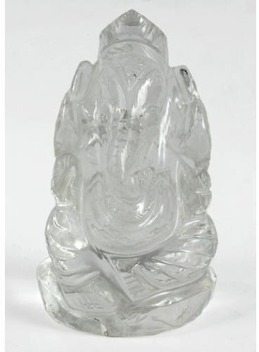 Crystal Ganesha Statue