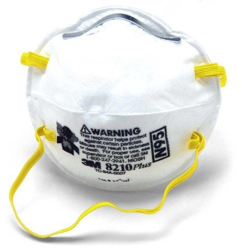 3M 95% FILTERING EFFICIENCY N95 Face Mask, for Medical Purpose