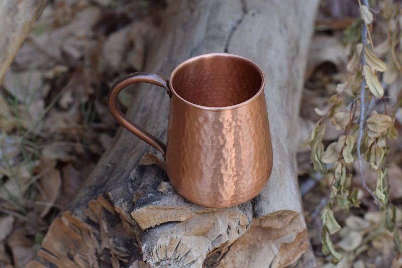 De Kulture Works Hand Hammered Vintage Pure Copper Mugs