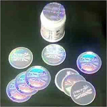Round Foam Holographic Wads, Pattern : Printed
