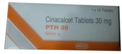 PTH Cinacalcet Tablets, for Hospital, Packaging Type : Box