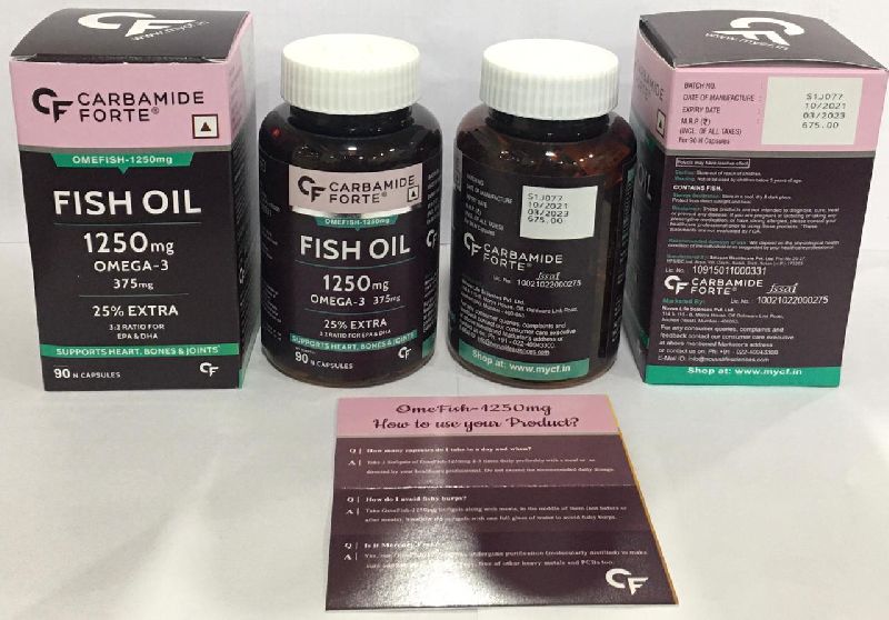 Fish Oil Softgel Capsules