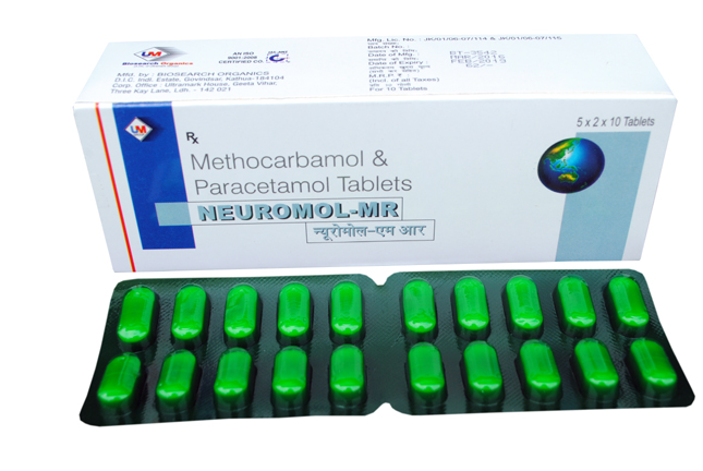 NEUROMOL MR Methocarbamol, Paracetamol Tablets