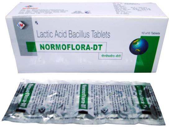 NORMOFLORA DT Lactic acid Bacillus Tablets, Packaging Type : Bag