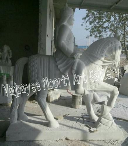 Marble Maharana Pratap Statue