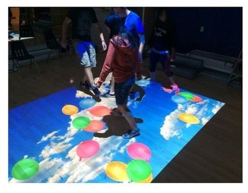 Interactive Floor Projection System