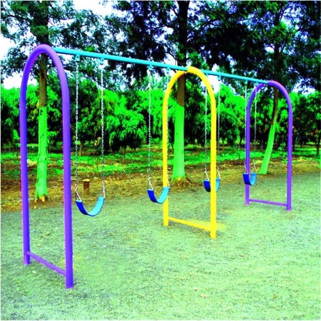 Double Arch Swing, for Garden, Park