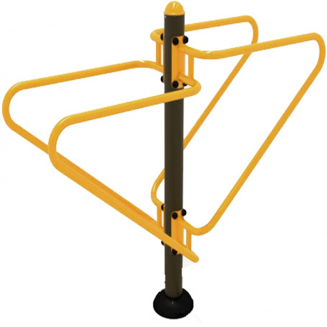 RUTUJA SPORTS Polished Metal Outdoor Push Up Bar, for Gym Use, Feature : High Quality, High Tensile