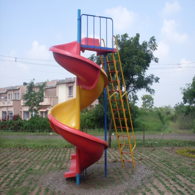 FRP spiral slide, for Water Park Use