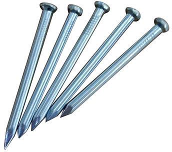 Polished Mild Steel concrete nails, Length : 10-20cm