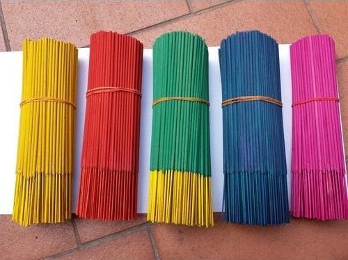 Charcoal Colored Scented Incense Sticks, for Church, Home, Office, Temples, Packaging Type : Cartons