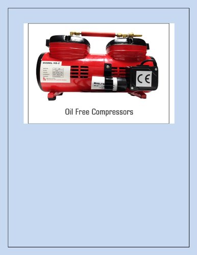 Highspeed Oil Free Portable Compressor