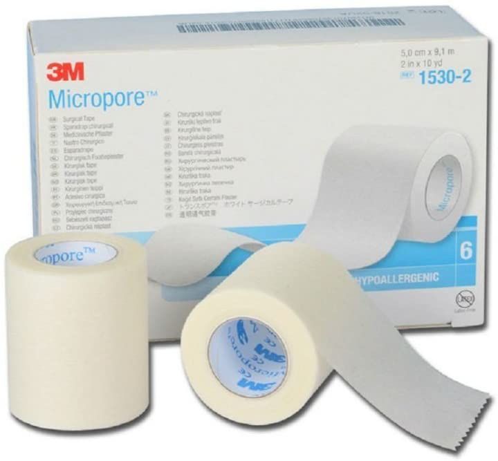2 Inch Micropore Surgical Tape, Packaging Type : Paper Box