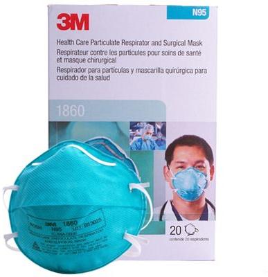3M N95 Face Mask, for Hospitals, Clinics, Size : Standard