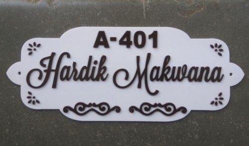 Acrylic name plate