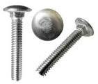 Capital Hardwares Steel Silver Carriage Bolts