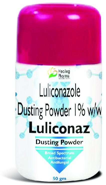 Luliconaz Dusting Powder, Form : Bottle