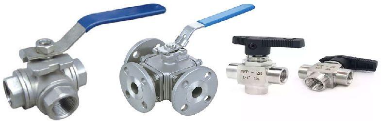 3 & 4 Way Ball Valve, Feature : Casting Approved, Corrosion Proof, Durable