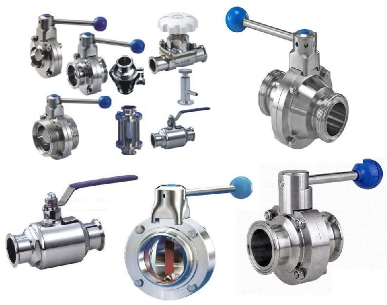 Automatic Polished Dairy Ball Valve