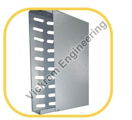 MS Powder Coated Perforated Cable Tray with Cover