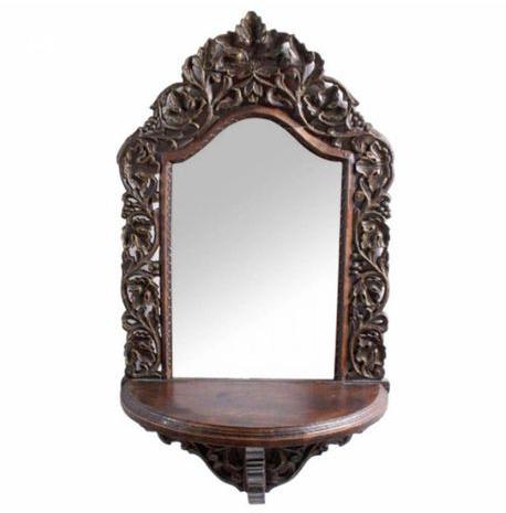 Plain Polished wooden mirror frame, Size : Multisize