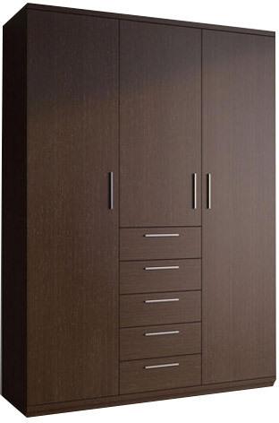Polished Wooden Wardrobe, for Office Use, Home Use, Specialities : Attached Mirror, Eco Friendly, Non Brakeable