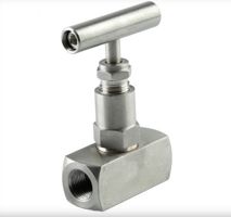 Single Acting Manual Polished Stainless Steel Female Needle Valve, for Air Fitting, Mounting Type : Horizontal