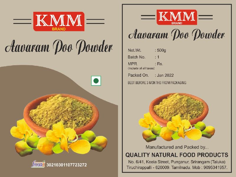 KMM Aavaram flower powder
