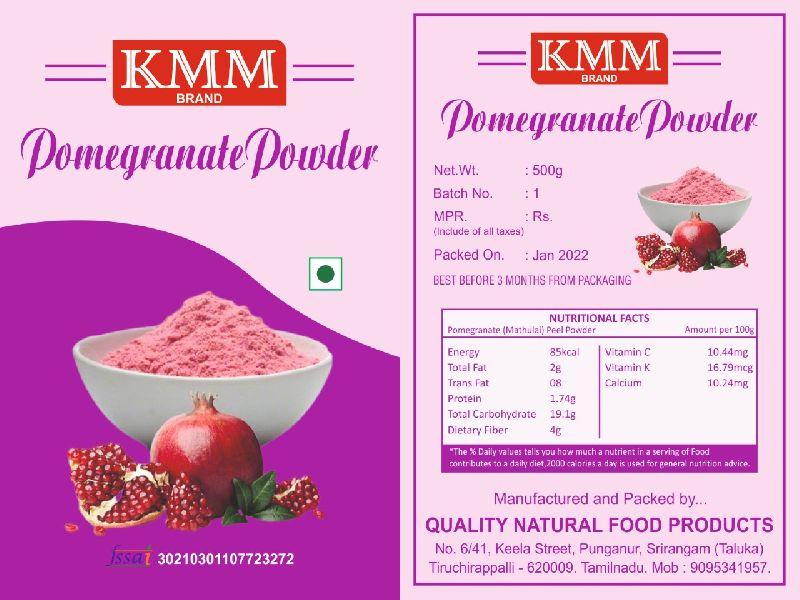 Dried Pomegranate Powder